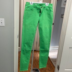 Women’s Legging Jean, Gap 1969, Lime Green